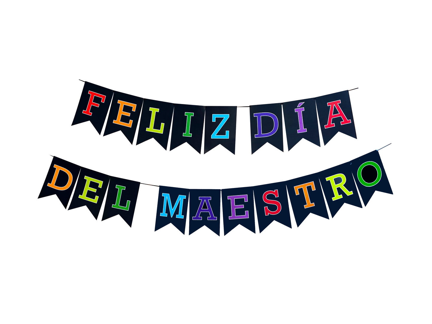 Banderín Feliz Día del Maestro