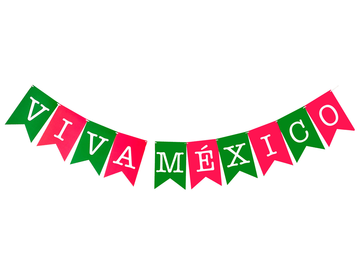 Banderín Viva México