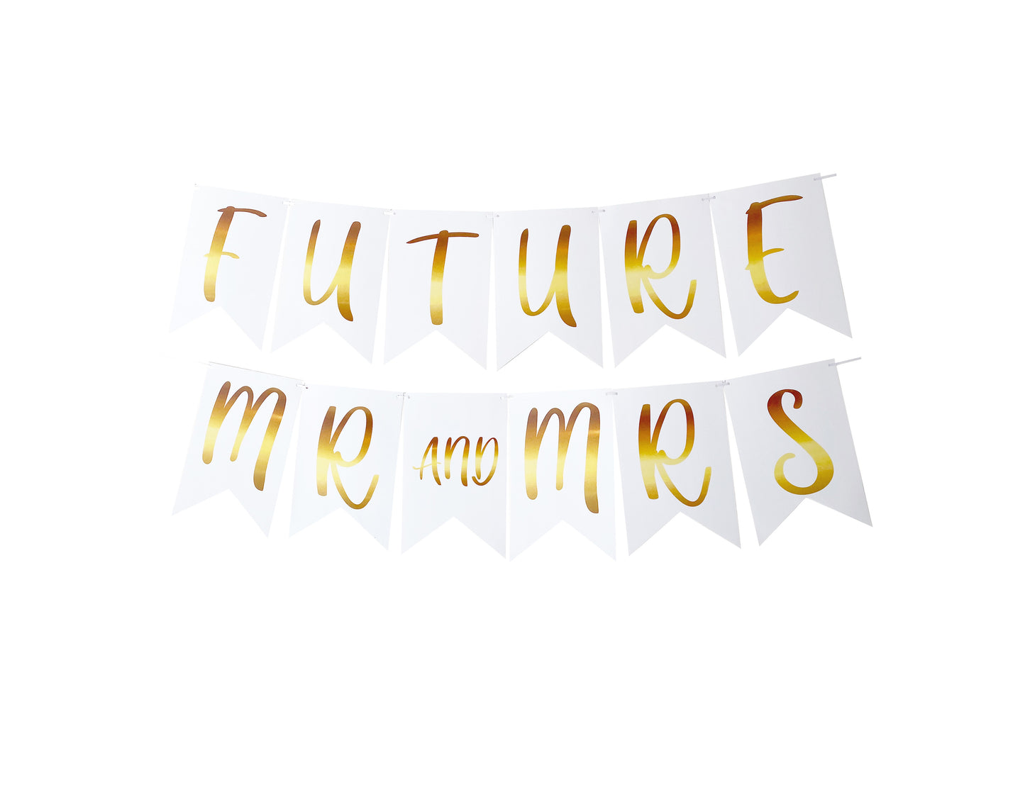 Banderín Future Mr and Mrs