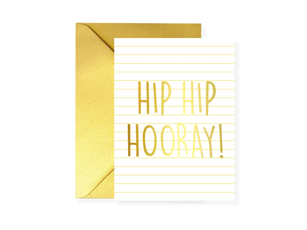 Tarjeta Hip Hip Hooray