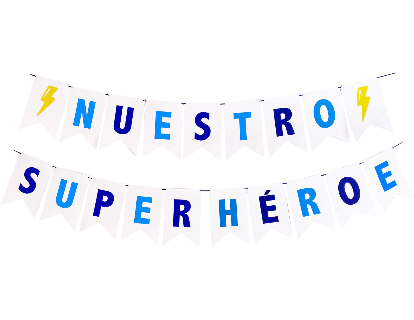 Banderín Nuestro Superhéroe