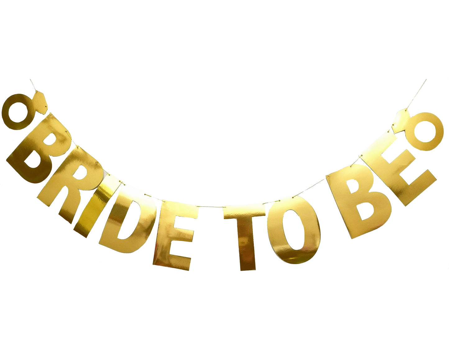 Banderín Bride to be Metálico